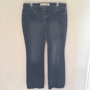 Loft Bootcut Curvy Black Fade Jean